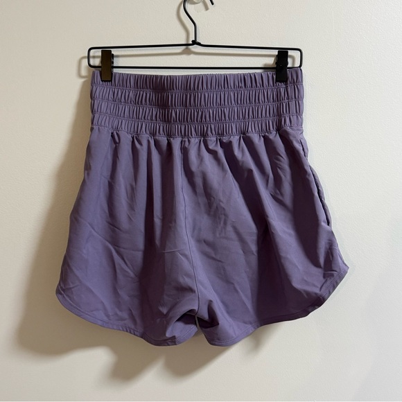 Nike Women's Lavender Athletic Shorts - Picture 3 of 3